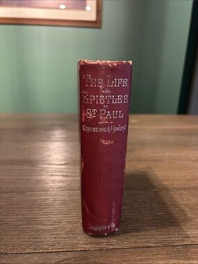 Antiquarian book The Life and Epistles of St Paul the Rev W J Conybeare 1892